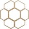 Ekena Millwork Florin Wood Fretwork Pierced Ceiling Medallion, Birch, 40"OD x 17 1/8"ID x 1/4"T CMWP40X40X0250FOBI - alternate 1